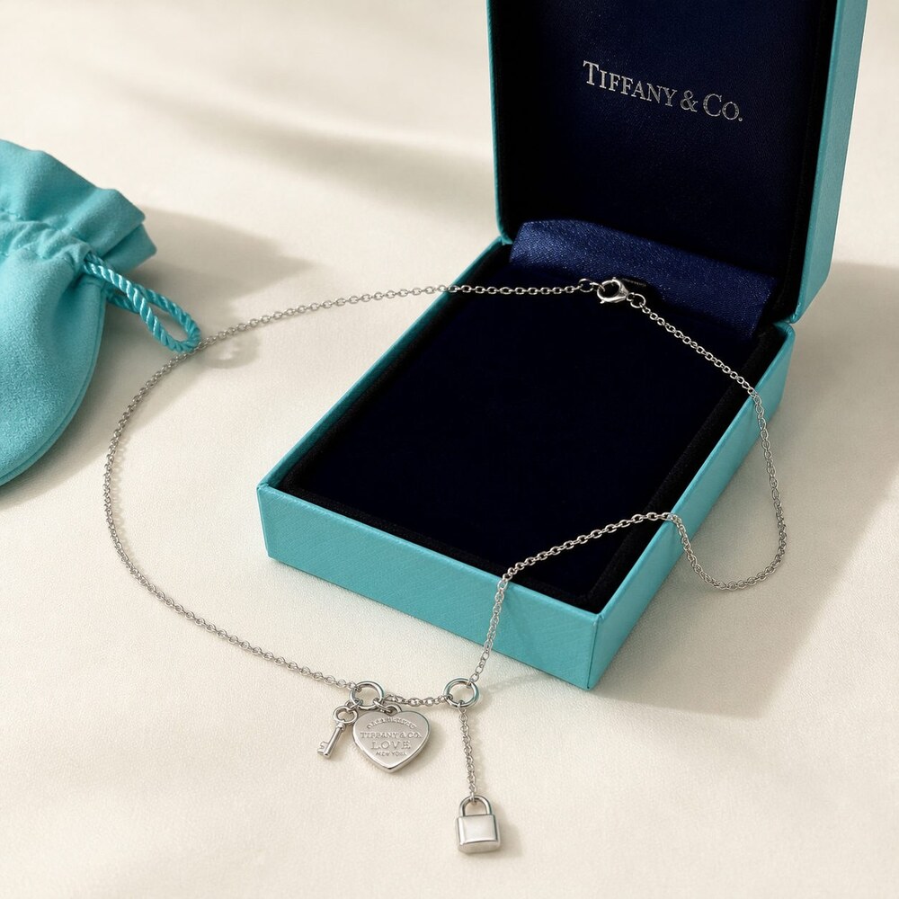 TIFFANY&CO Timeless Necklace Style 5 | New with Box